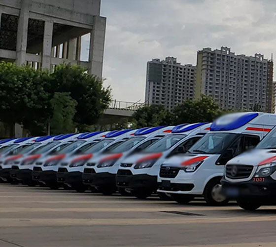 宝山服务车队展示