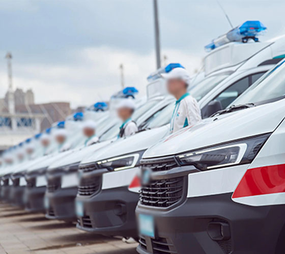 宝山服务车队展示